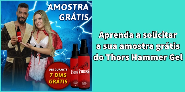 Thors Hammer Gel Amostra Grátis